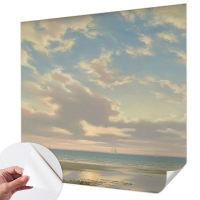 Papel de parede autocolante para quarto Uma costa tranquila