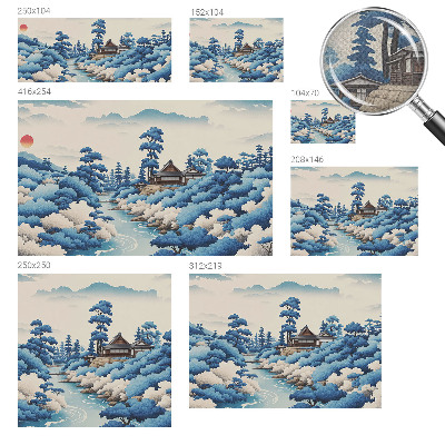 Papel de parede infantil Natureza tranquila