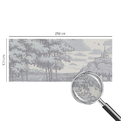 Autocolante de parede fotográfico Paisagem de conto de fadas