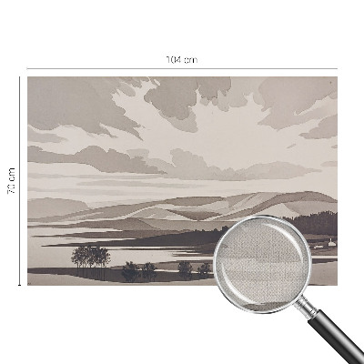 Autocolante de parede fotográfico Uma paisagem tranquila