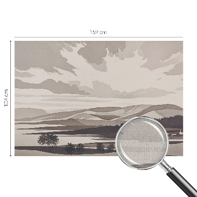 Autocolante de parede fotográfico Uma paisagem tranquila