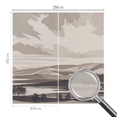 Autocolante de parede fotográfico Uma paisagem tranquila