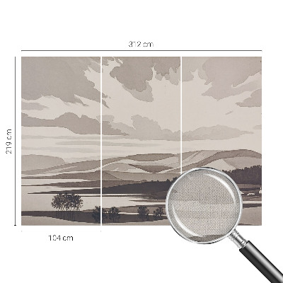 Autocolante de parede fotográfico Uma paisagem tranquila