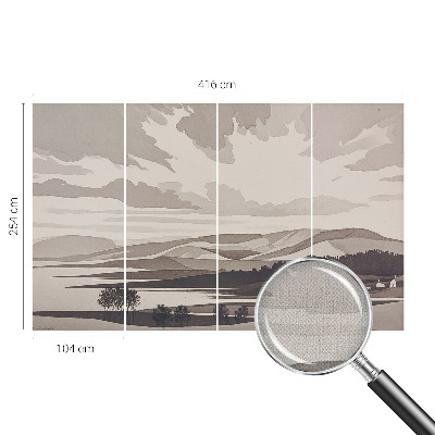Autocolante de parede fotográfico Uma paisagem tranquila