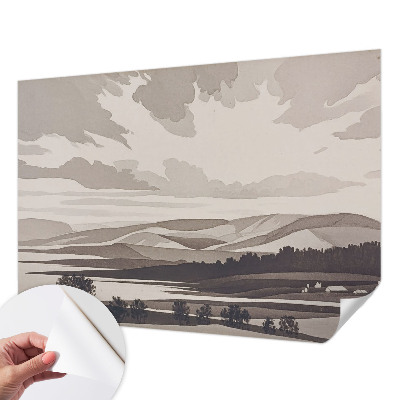 Autocolante de parede fotográfico Uma paisagem tranquila