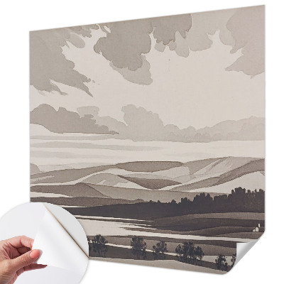 Autocolante de parede fotográfico Uma paisagem tranquila