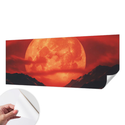 Papel de parede 3D com estampa 'Fenômeno noturno'