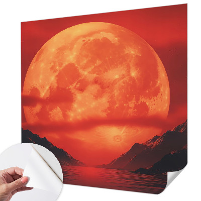 Papel de parede 3D com estampa 'Fenômeno noturno'