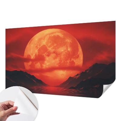 Papel de parede 3D com estampa 'Fenômeno noturno'