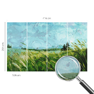 Papel de parede para criança Paisagens verdes