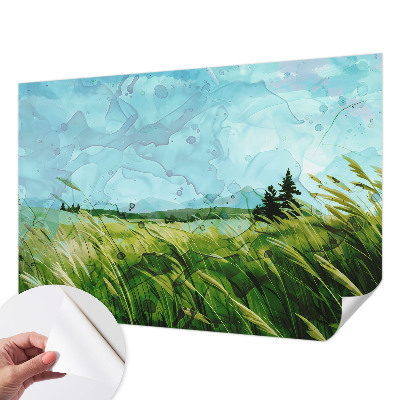 Papel de parede para criança Paisagens verdes