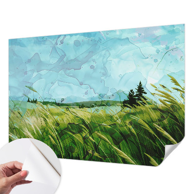 Papel de parede para criança Paisagens verdes
