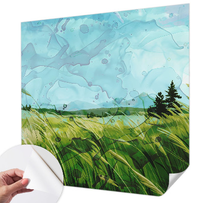 Papel de parede para criança Paisagens verdes