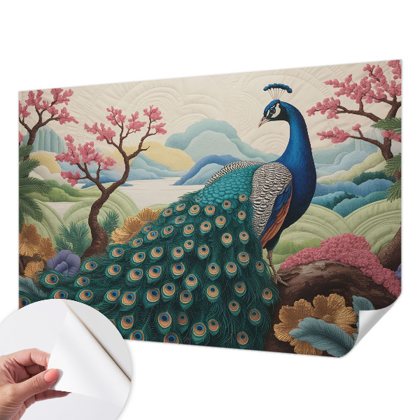 Papel de parede infantil Beleza exótica