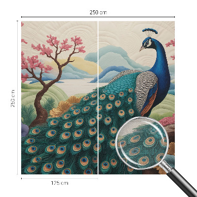 Papel de parede infantil Beleza exótica