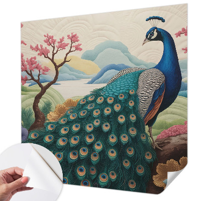 Papel de parede infantil Beleza exótica