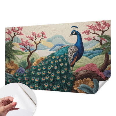 Papel de parede infantil Beleza exótica