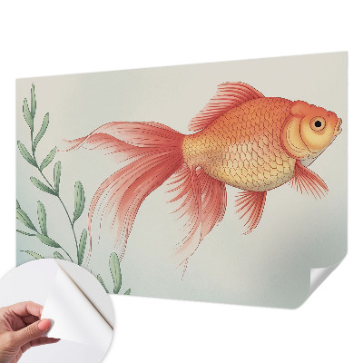 Papel de parede autocolante para quarto com estampa 'Beleza da água' para decoração de paredes