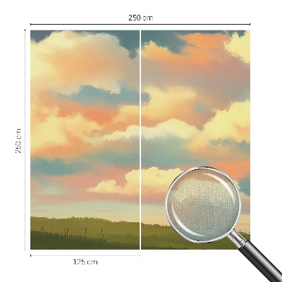 Autocolante de parede fotográfico Céu com nuvens