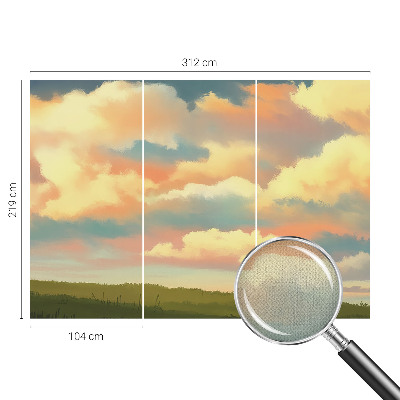 Autocolante de parede fotográfico Céu com nuvens