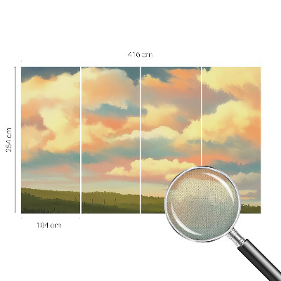 Autocolante de parede fotográfico Céu com nuvens