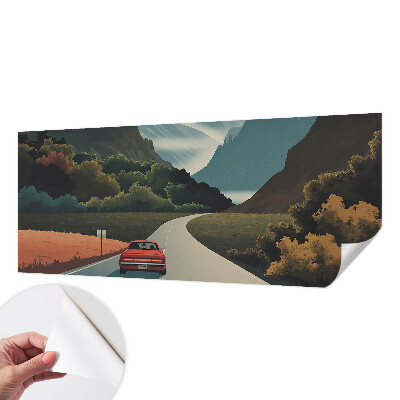 Papel de parede 3D Aventura na montanha