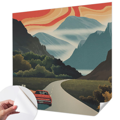 Papel de parede 3D Aventura na montanha