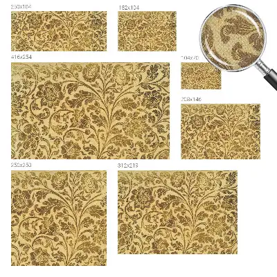Papel de parede autocolante para sala com estampa floral