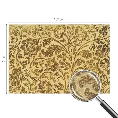 Papel de parede autocolante para sala com estampa floral