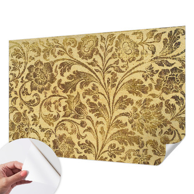 Papel de parede autocolante para sala Estampa floral