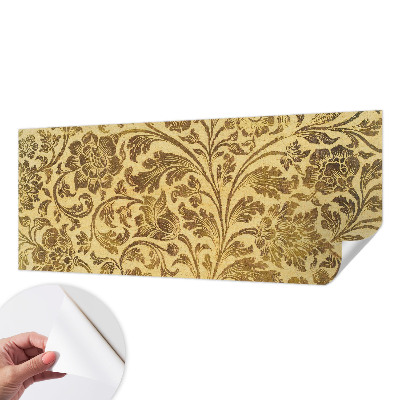 Papel de parede autocolante para sala Estampa floral