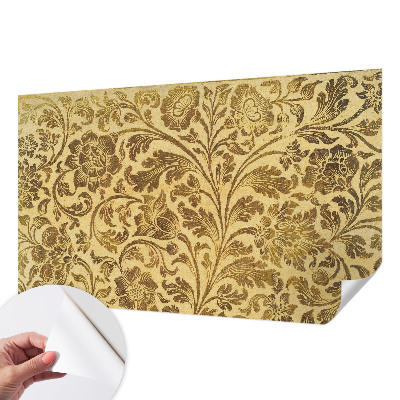 Papel de parede autocolante para sala Estampa floral