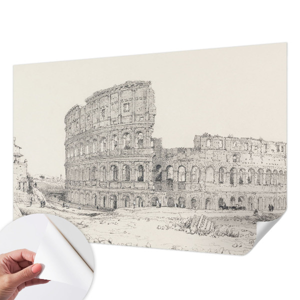 Papel de parede autocolante para quarto ruínas antigas