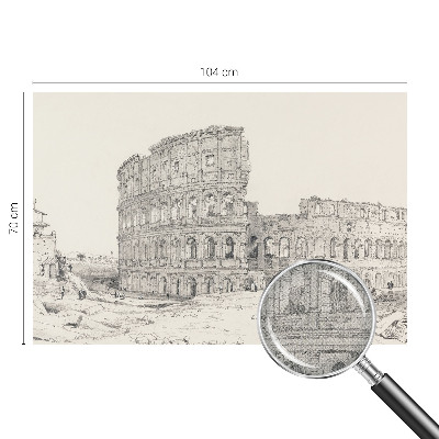 Papel de parede autocolante para quarto ruínas antigas