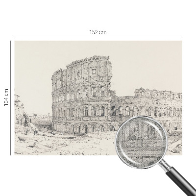 Papel de parede autocolante para quarto ruínas antigas