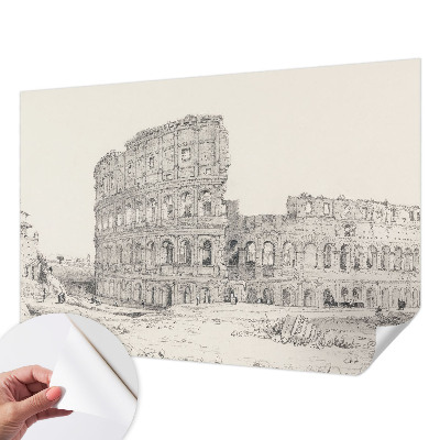 Papel de parede autocolante para quarto ruínas antigas