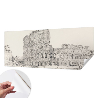 Papel de parede autocolante para quarto ruínas antigas