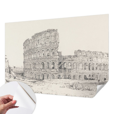 Papel de parede autocolante para quarto ruínas antigas