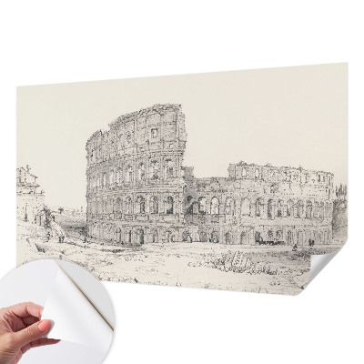 Papel de parede autocolante para quarto ruínas antigas