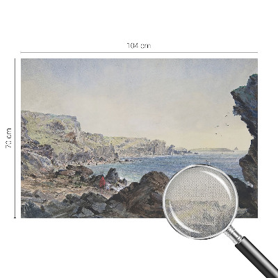Autocolante de parede fotográfico Uma costa tranquila