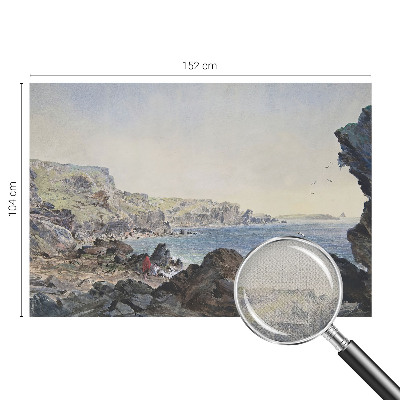 Autocolante de parede fotográfico Uma costa tranquila