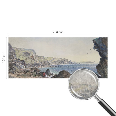 Autocolante de parede fotográfico Uma costa tranquila