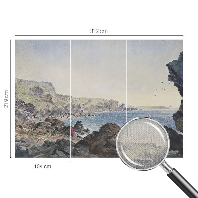 Autocolante de parede fotográfico Uma costa tranquila