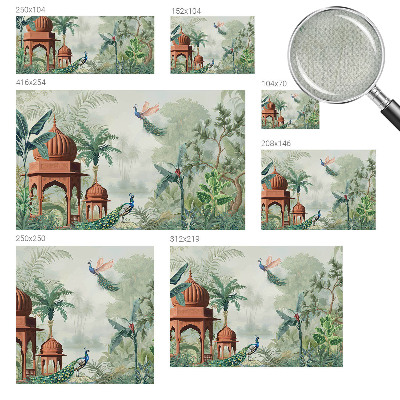Papel de parede autocolante Jardins do Pavão