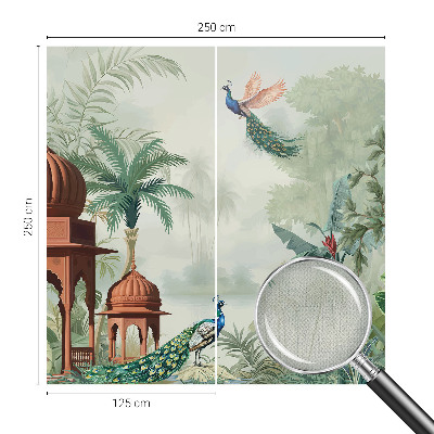 Papel de parede autocolante Jardins do Pavão