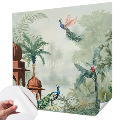 Papel de parede autocolante Jardins do Pavão