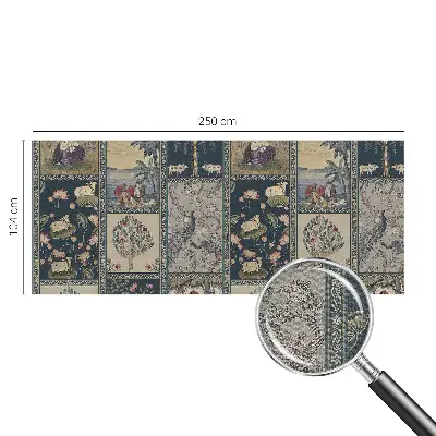 Papel de parede 3D com cena romântica