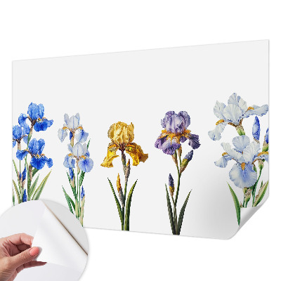Papel de parede para criança Flores de íris