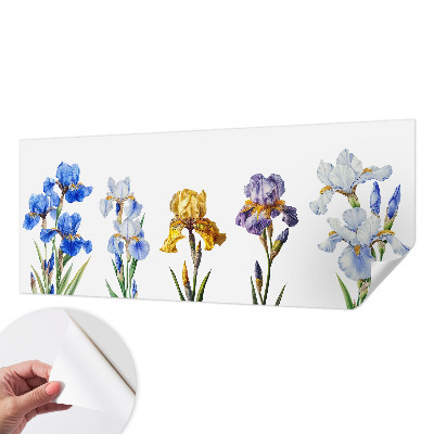 Papel de parede para criança Flores de íris