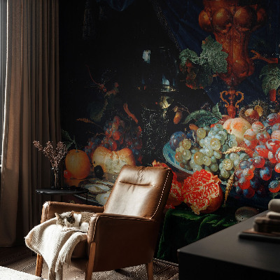 Papel de parede infantil Abundância de frutas